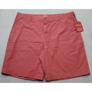 Vintage Arrow Khakis Shorts Mens 42 Red Regular Fit Comfort Flat Front Outdoor